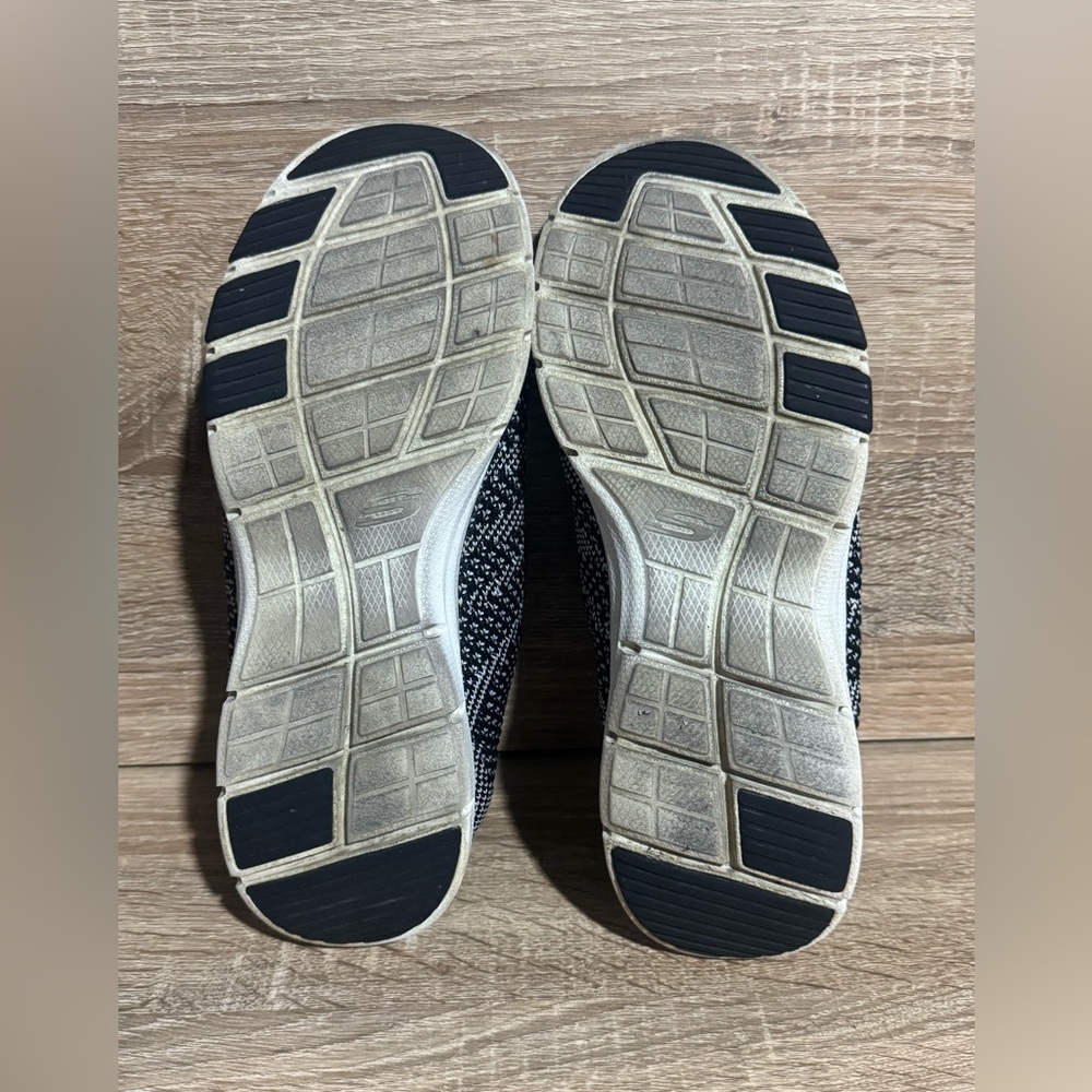 Skechers Galaxies Flex knit air cool Sneakers Womens Size 8 slip on shoes no tie - Picture 8 of 9